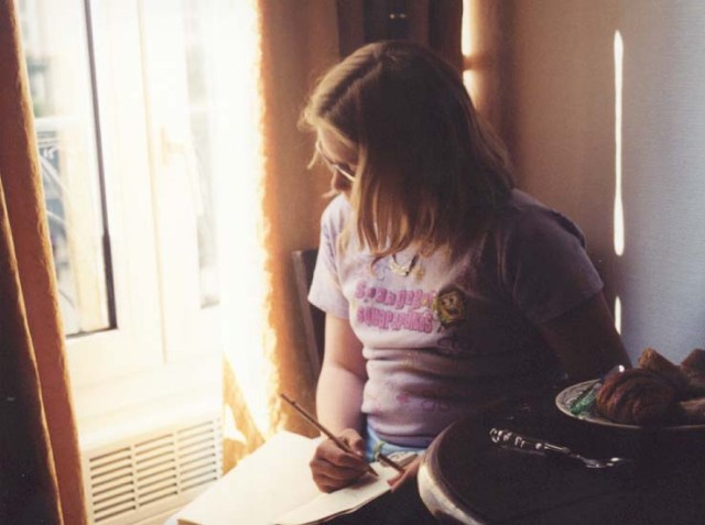 A quiet moment in our apartment