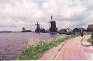 Windmills at Zaans Schans